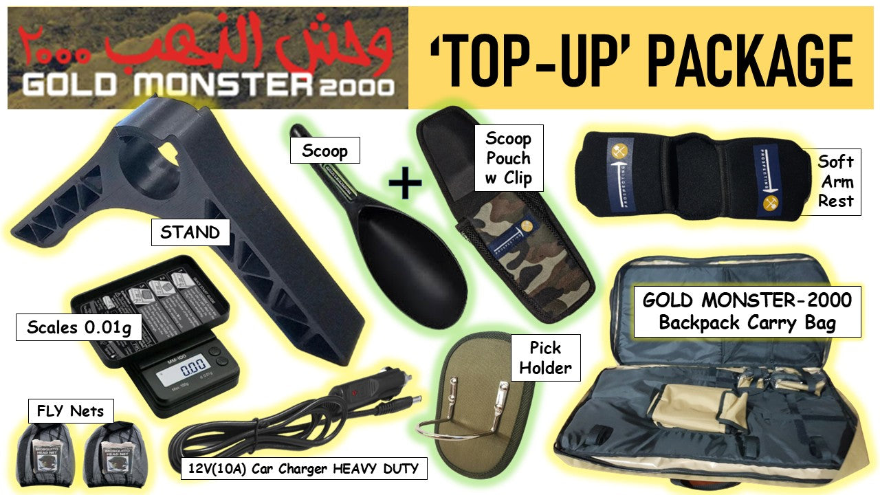 Gold Monster 2000 Top Up Pack Minelab