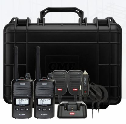 GME TX6165TP 5/1 Watt UHF CB Radio inc. Accessories - Twin Pack