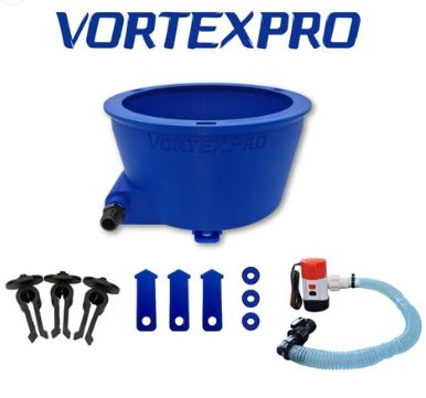 Blue Bowl VortexPro with Upgraded Pump & Hose