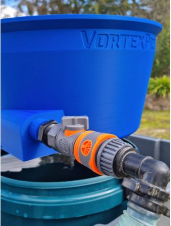 Blue Bowl VortexPro with Upgraded Pump & Hose