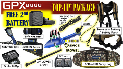 GPX 6000 FULL TOP UP Battery Package