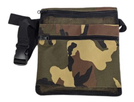 Green Camo Beach Finds Pouch