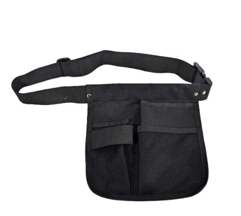 Black Finds Pouch - Mesh Pocket