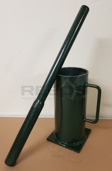 Dolly Pot Medium - GREEN with Handle