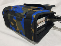 Control Box Cover with Finds Pouch GPX / GP / SD BLUE CAMO