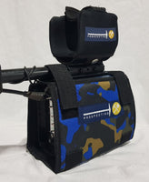 Control Box Cover with Finds Pouch GPX / GP / SD BLUE CAMO