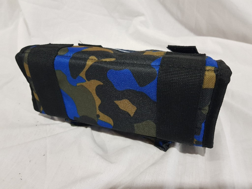 GPX / GP / SD Control Box Cover with Finds Pouch - Blue Camo