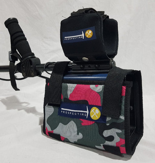 GPX / GP / SD Control Box Cover with Finds Pouch - Pink Camo