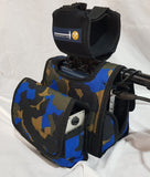 Control Box Cover with Velcro pouch GPX / GP / SD  BLUE CAMO