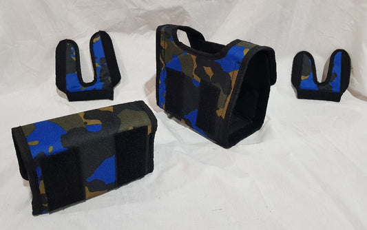 GPX / GP / SD Control Box Cover with Velcro Pouch - Blue Camo