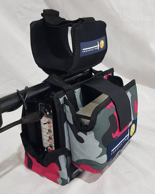 GPX / GP / SD Control Box Cover with Side Battery Pouch - Pink Camo