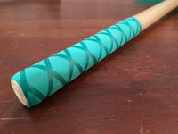 Small Green Pick Wood Handle with Rubber grip
