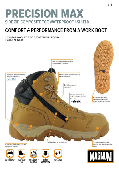 DENSTOCK Precision Max SZ CT WPI Wheat US 6 Size 6 Colour Wheat