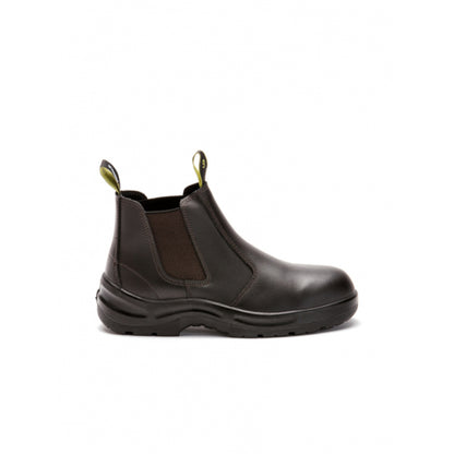 Munka Steer Slip On Claret Size UK 8