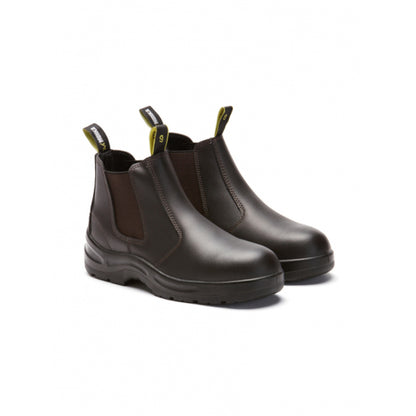 Munka Steer Slip On Claret Size UK 12