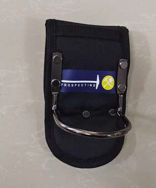 Black Canvas Pick Holder Prospecting