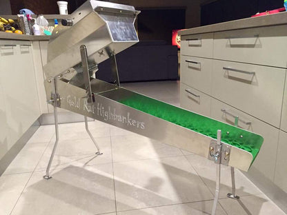 8" Highbanker w/ legs & dream mat includes spray bar & pump