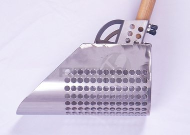 Stainless Steel Sand Scoop With Timber Handle