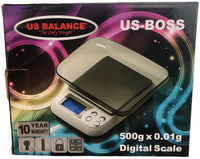 500g X 0.01g US Boss Scales