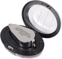 x40 Hand Lens LOUPE with UV & LIGHT