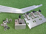 8 stainless steel support brackets, 4 aluminuim legs plus bolts assembly