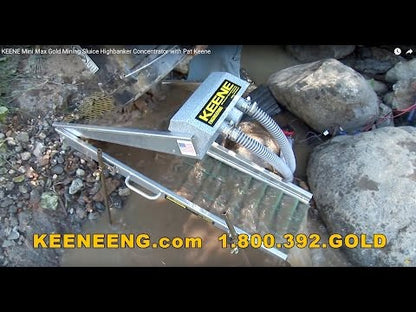 Keene Mini Max Power Sluice Concentrator Kit