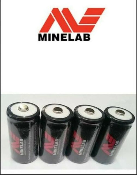 Minelab SDC 2300 Battery set 4 pack C Cell NiMH