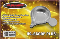 US Scoop Plus 3pc Set Aluminium